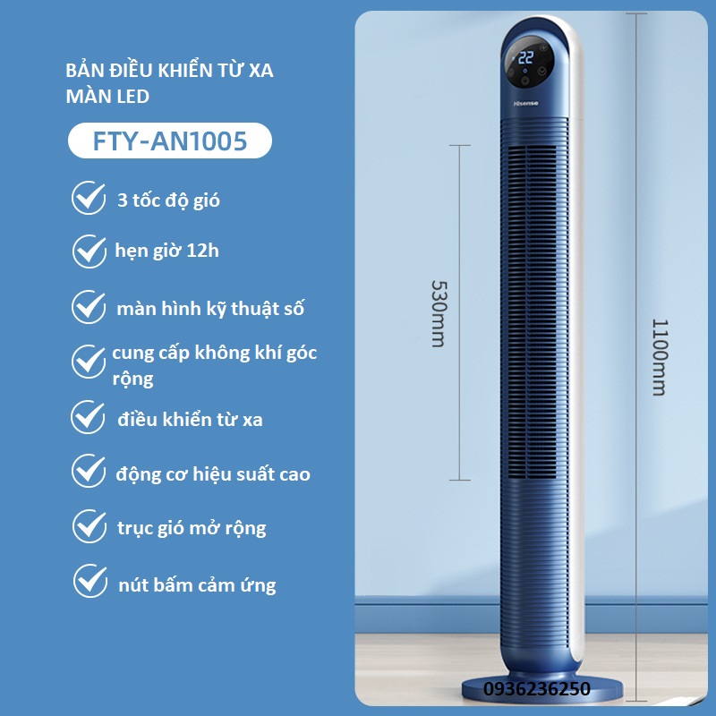 Quạt Tháp Điều Khiển Từ Xa - Máy Làm Mát Không Khí - Quạt Điều Hòa