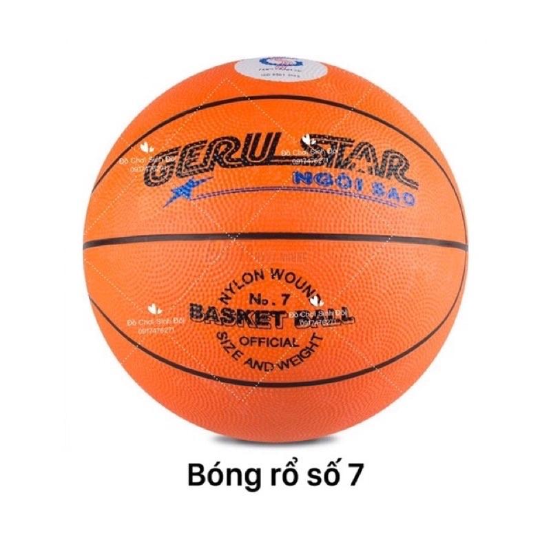 Banh bóng rổ số 7 - tặng kim bơm và lưới banh