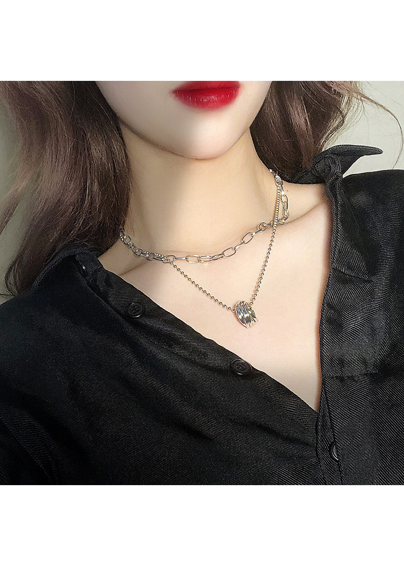 Dây chuyền nữ mix nhẫn