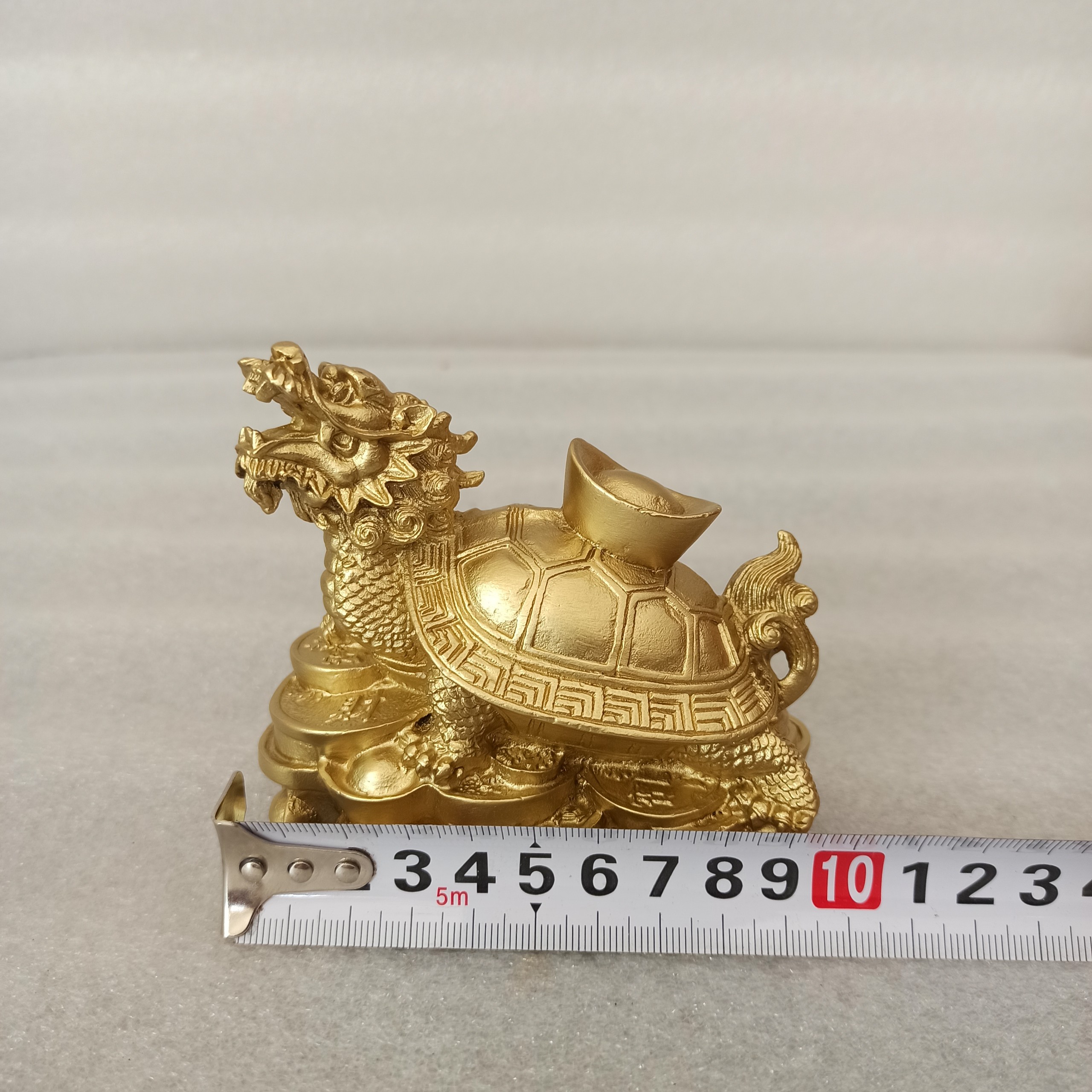 Rùa Đồng, Rùa Đầu Rồng, Tượng Linh Vật Long Quy Thần Tài - Đồ Đồng Nguyệt Ánh