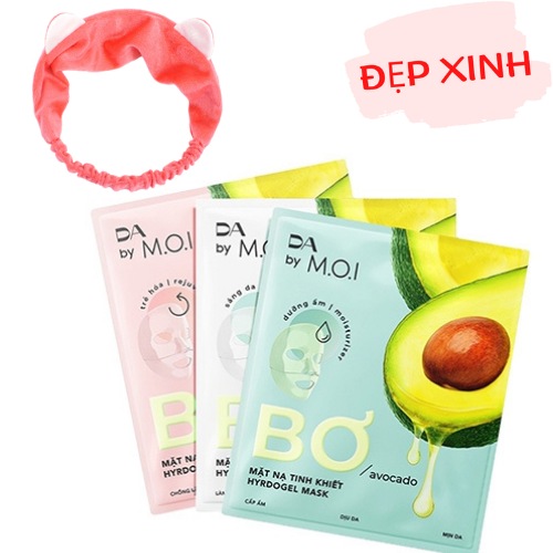 Mặt Nạ Tinh Khiết M.O.I Hồ Ngọc Hà - Tặng Kèm Băng Đô Rửa Mặt Cực Yêu