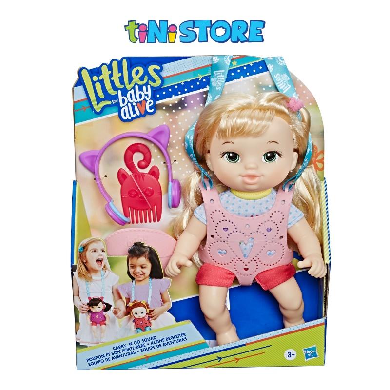 Đồ chơi bé gái Hasbro địu búp bê tóc vàng Baby Alive