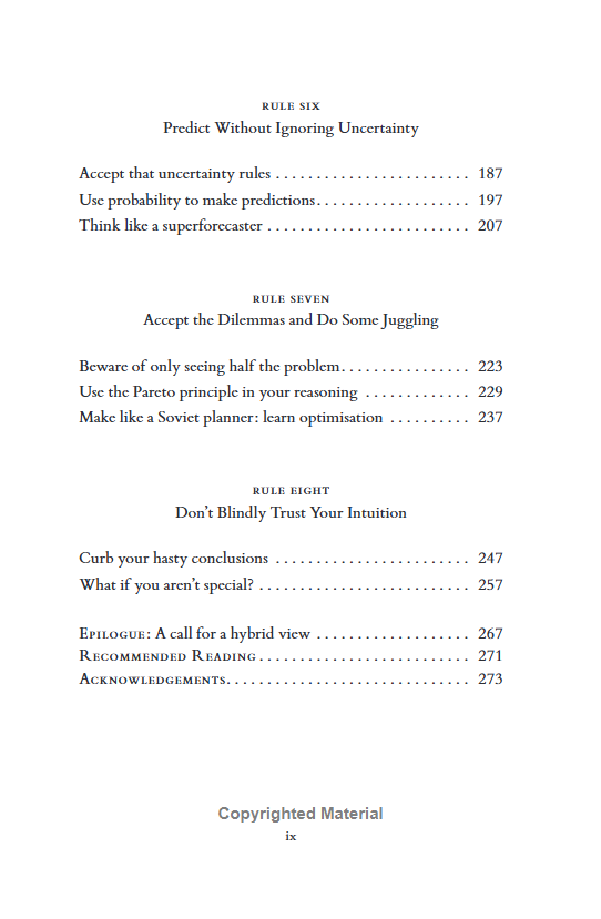 Sách ngoại văn: Think Clearly - Eight Simple Rules To Succeed In The Data Age