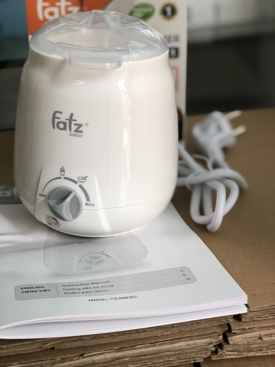 Máy hâm sữa Fatzbaby Mono 1 FB3003SL