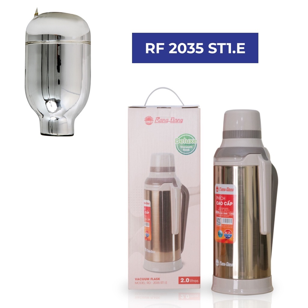 Ruột phích nước 2 LÍT RF-2035 , Ruột bình giữ nhiệt, Ruột bình thủy Rạng Đông CHÍNH HÃNG