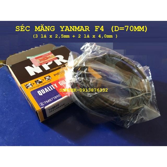 Bạc séc măng NPR Nhật Bản dùng cho máy Yanmar F4, F5.