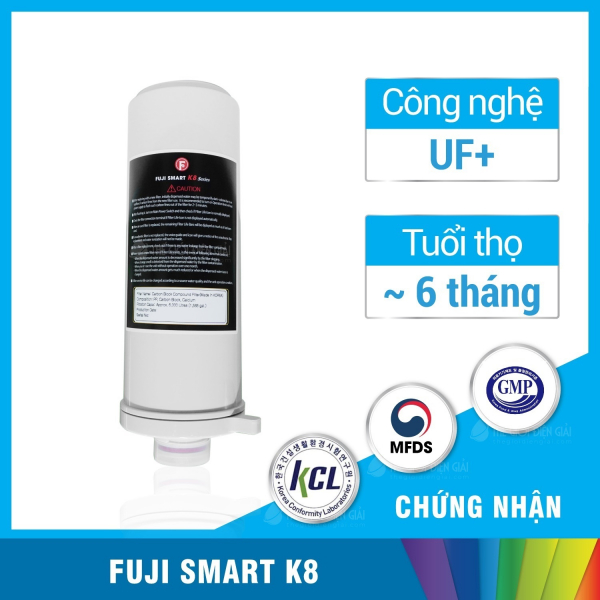 Lõi lọc máy lọc nước iON kiềm Fuji Smart K8