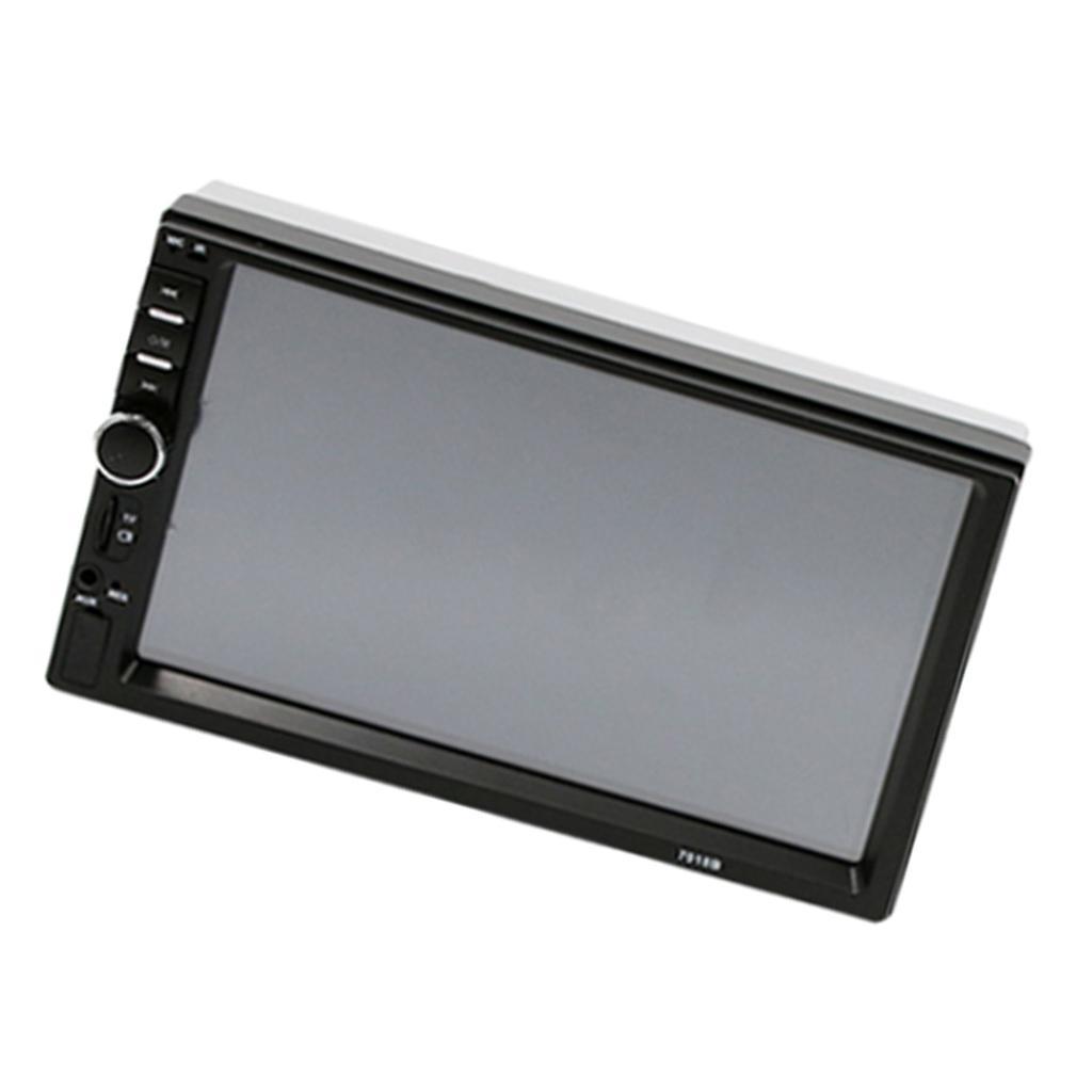2 Din 7'' Touch Screen Bluetooth Car Radio Rear View Cam without camera