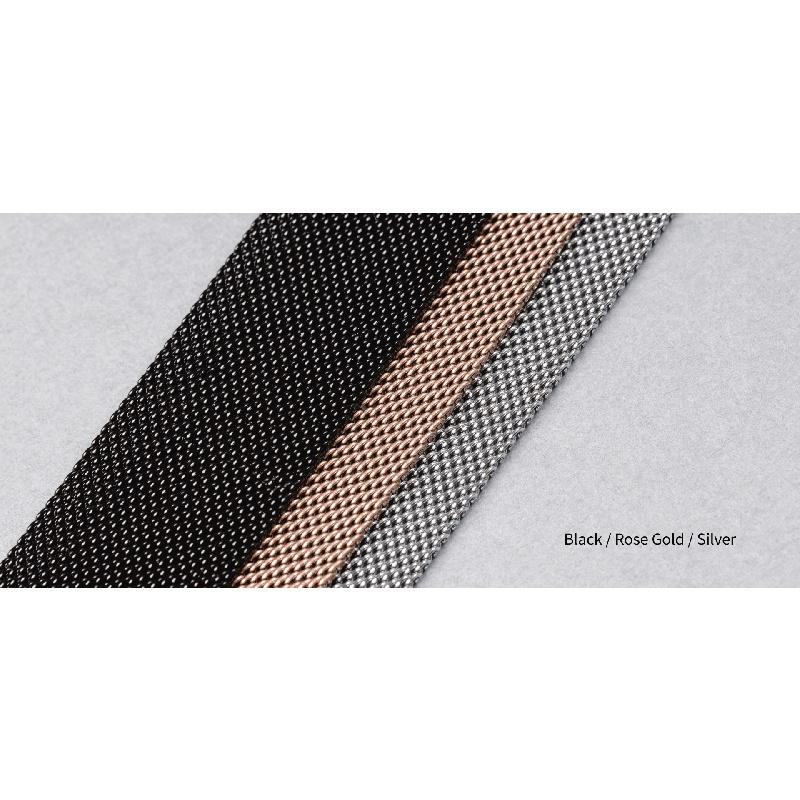 Dây đeo SwitchEasy Mesh Stainless Steel Màu Black For Apple Watch Series Hàng Chính Hãng