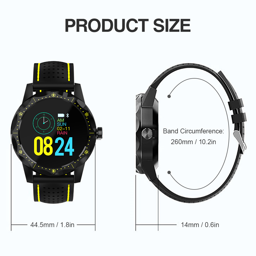 Vòng tay thông minh theo dõi nhịp tim huyết áp cho cả nam và nữ