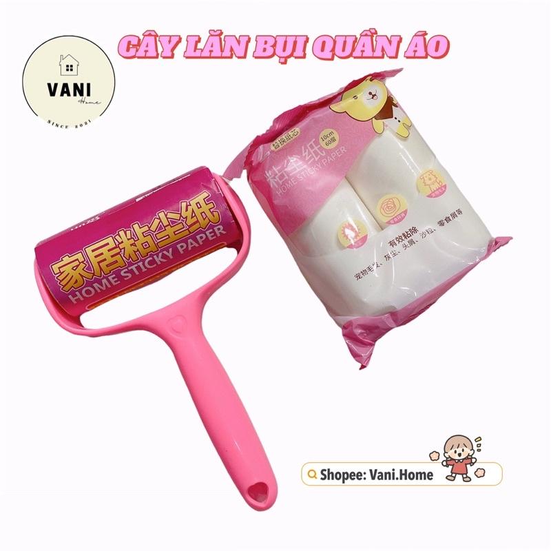 Cây lăn bụi quần áo đa năng, lăn bụi ghế sofa salon, chăn ga, lông chó mèo size 19cm