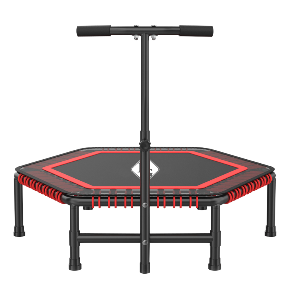 BG Sàn nhún, Đệm bật nhún cao cấp có tay cầm 50INCH Trampoline dành cho mọi lứa tuổi