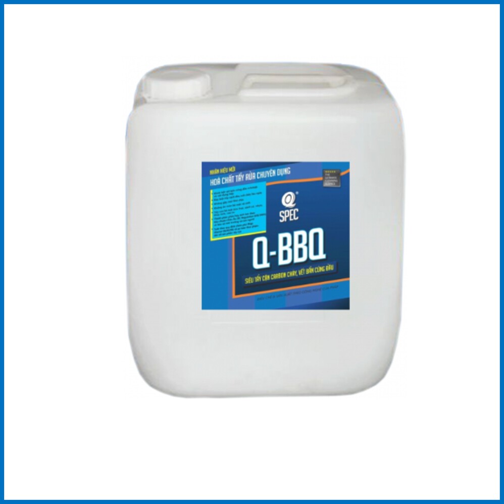 Siêu Tẩy Cặn Carbon Cháy Bếp Ăn AVCOChem - Q-BBQ - Sạch dầu mỡ cứng đầu - can 20 lít - Hàng Chính Hãng