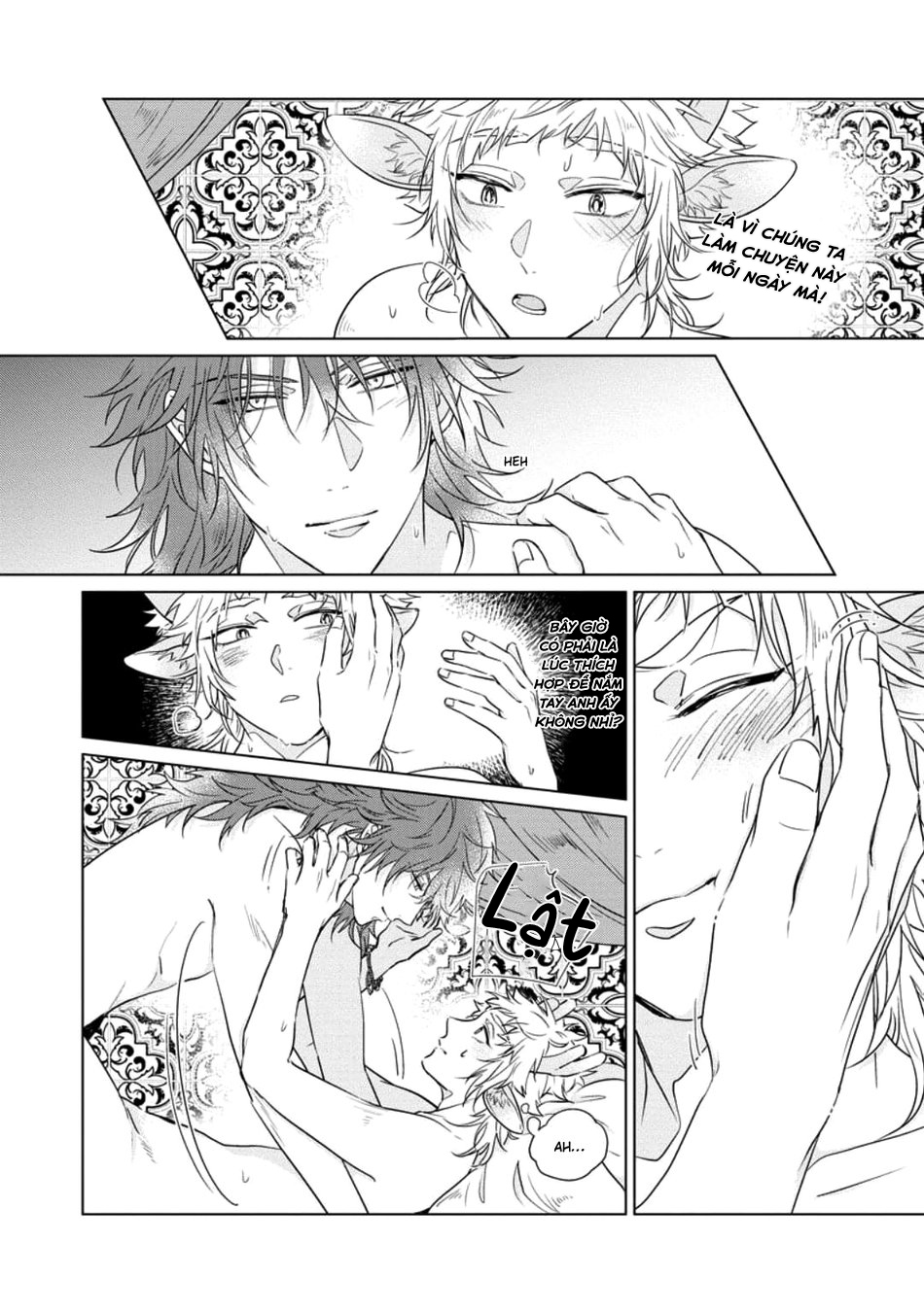 gặp gỡ em, thú nhân màu chàm trắng chapter 5.5 5