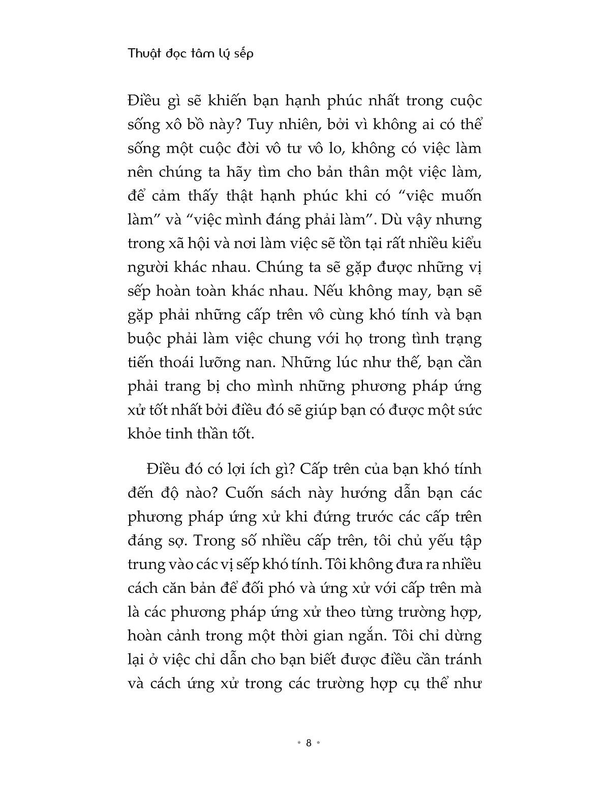 Thuật đọc tâm lý Sếp - Bản Quyền