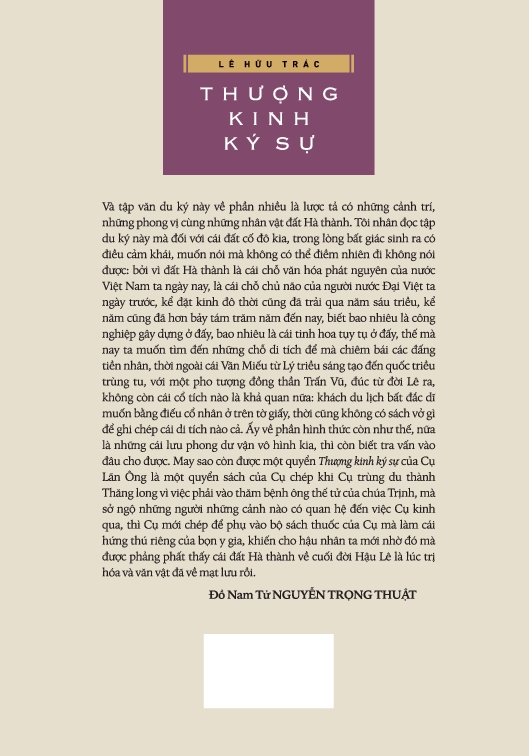 Thượng Kinh Ký Sự (Bìa Cứng) - TRE