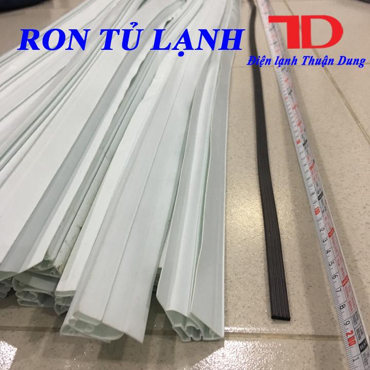 Ron Tủ Lạnh Kiểu Gài, gioăng cửa tủ lạnh bằng nhựa dài 1m8