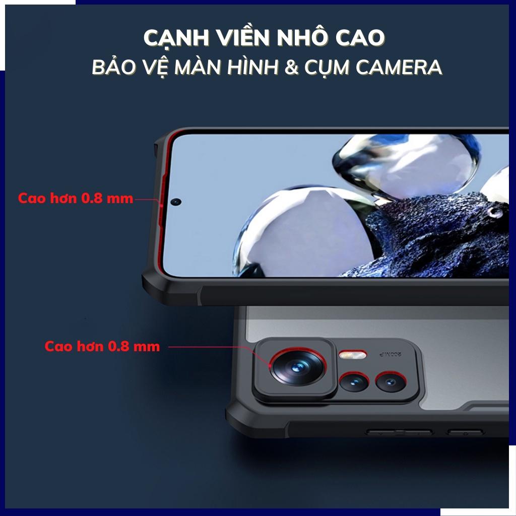 Ốp lưng mi 12t mi 12t pro redmi k50 ultra chống sốc xundd bảo vệ camera chính hãng chống ố vàng huỳnh tân store - Hàng nhập khẩu