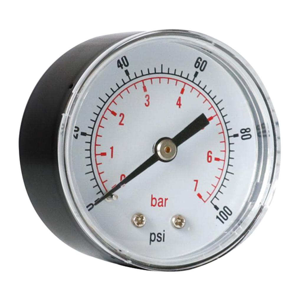 Metal Radial Pressure Gauge For Oil Air Water TS-Y50Z8 Tool