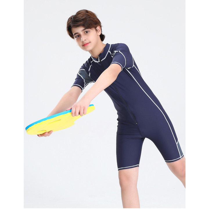 Đồ bơi trẻ em, liền thân, chất vải co giãn 4 chiều, big size từ 32kg đến 52kg phù hợp cho học sinh học bơi