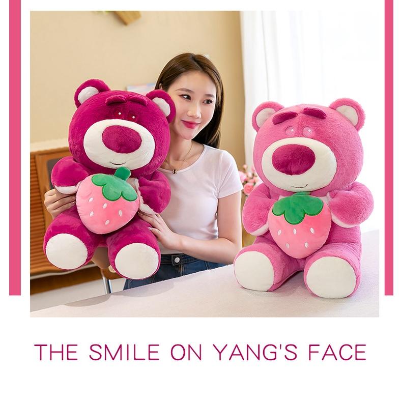 Gấu bông Lotso ôm dâu - mẫu mới - QCCC