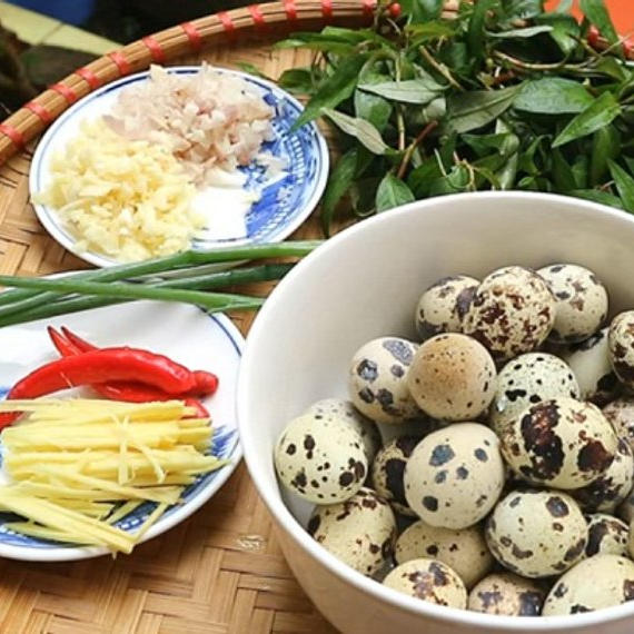 Trứng cút lộn-50 quả