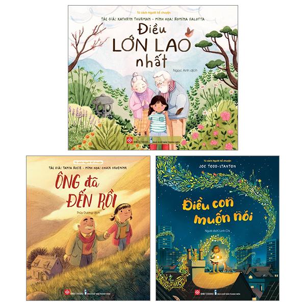 Bộ Sách Chủ Đề Gia Đình - Ông Đã Đến Rồi + Điều Lớn Lao Nhất + Điều Con Muốn Nói (Bộ 3 Cuốn)