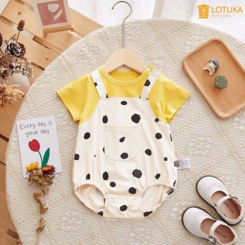 Bodysuit cho bé hình yếm dễ thương, bộ body đùi bé trai bé gái, mẫu quần áo sơ sinh từ 3-12kg