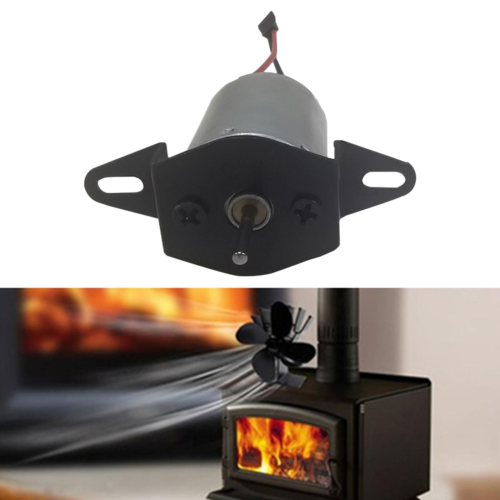 Fireplace Fan Motor 41-45mm Fan Accessory Motor Set Camping Stoves Fan Motor