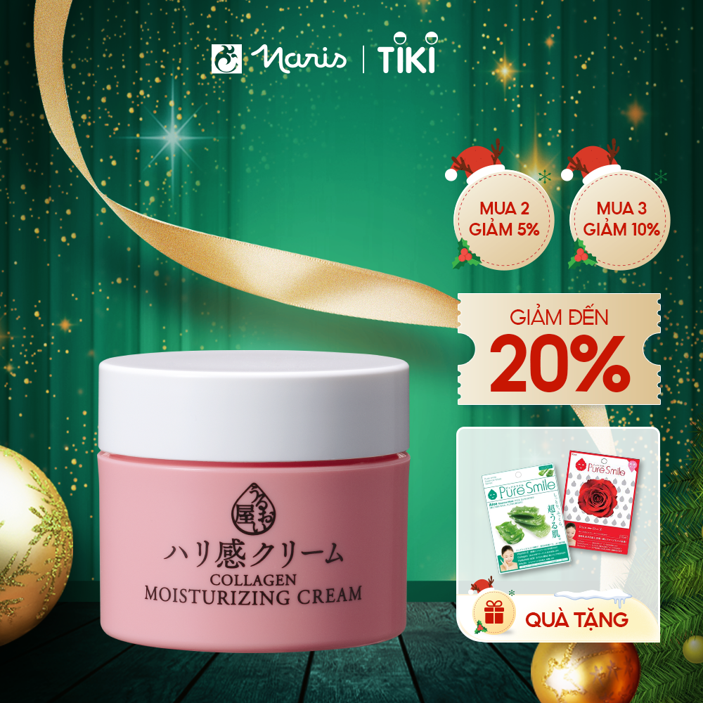 Kem Dưỡng Da Naris Uruoi Collagen Moisturizing Cream 48G