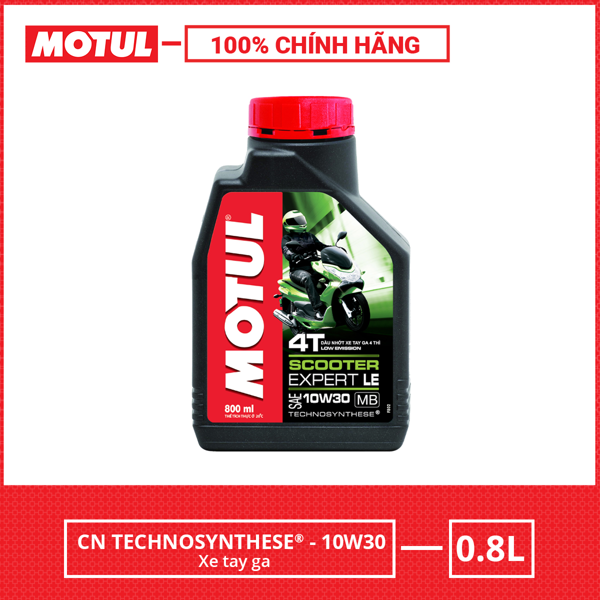 Dầu nhớt xe tay ga MOTUL SCOOTER EXPERT LE 4T 10W30