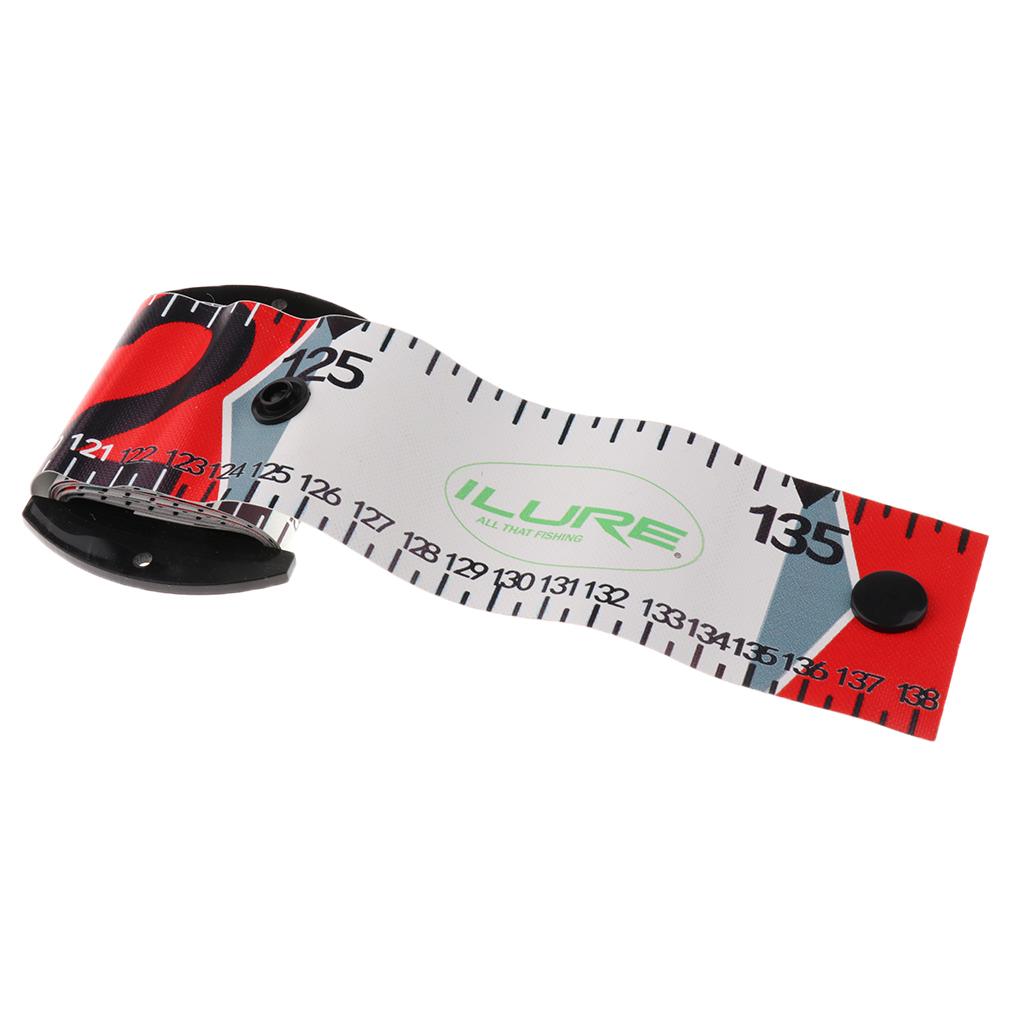 138cm Fishing Ruler Scale Measurement Accurate Soft Measure Tape Green