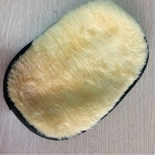 Găng tay lông cừu rửa xe siêu mịn - Bao tay rửa xe ô tô chuyên dụng chống xước tay
