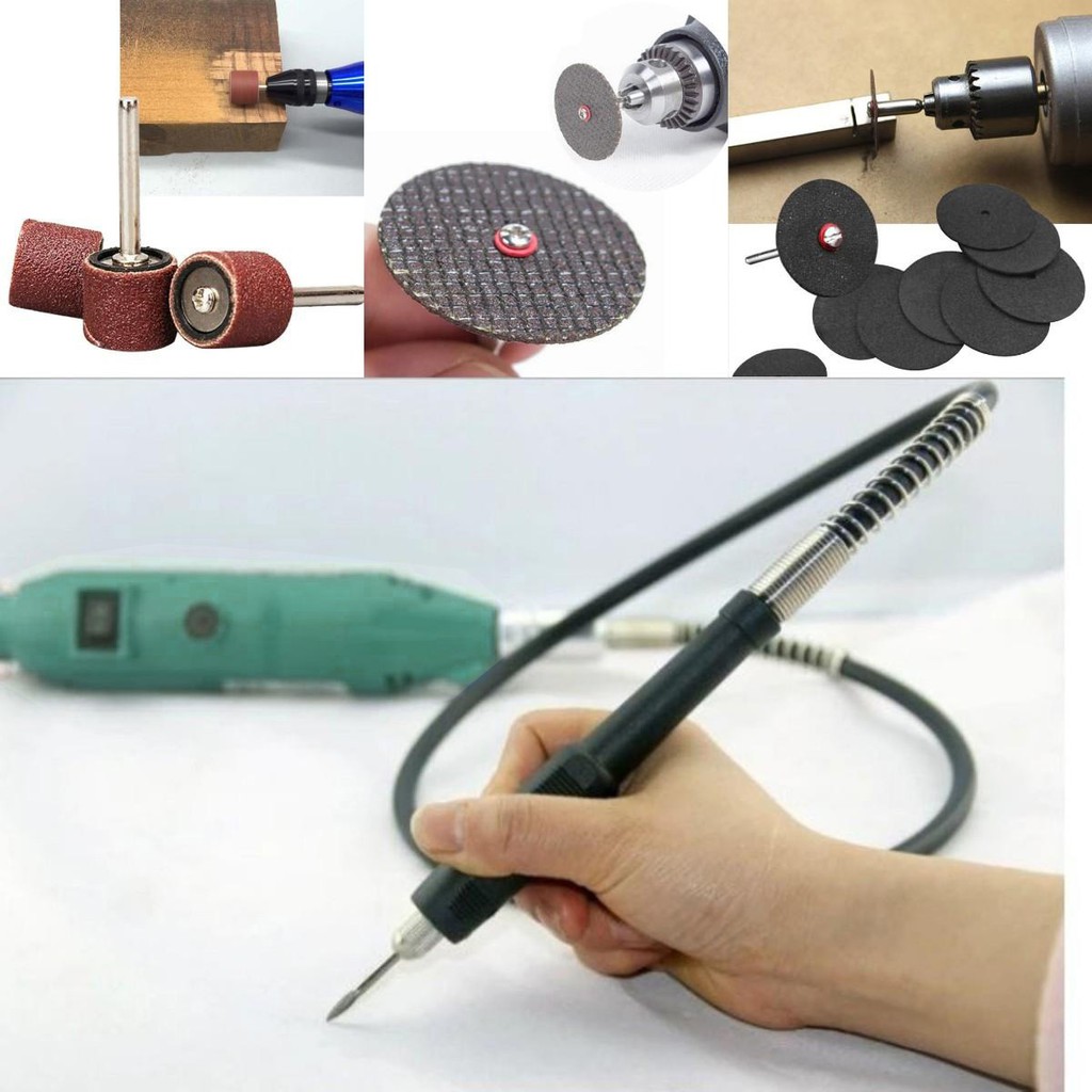 Bộ Máy Khoan Mài mini, Đa Năng 100 chi tiết, công suất 180W