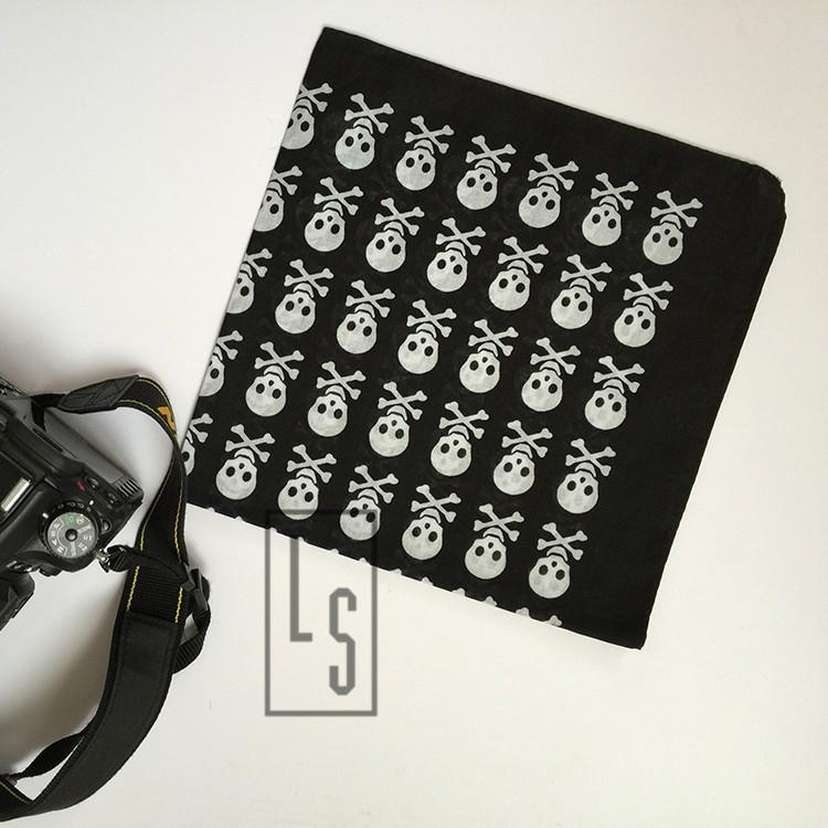 Khăn BANDANA SKULL - Bandana Đầu Lâu Ngọn Lửa