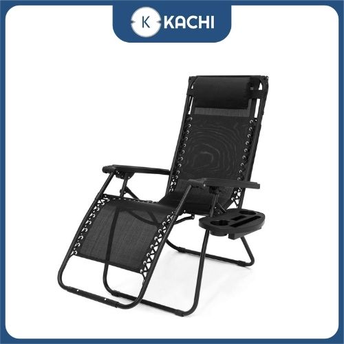 Ghế xếp thông minh có khay để ly Kachi MK116