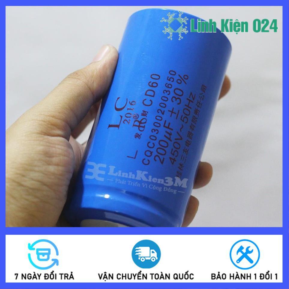 Tụ Điện LC CD60 450V - Xanh Dương