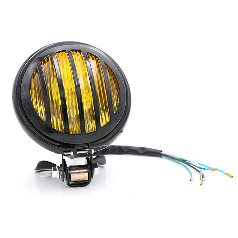 Đèn pha 35W dành cho xe mô tô Harley Cafe Racer Honda BMW