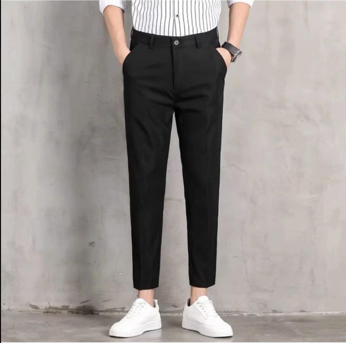 Quần Âu Nam-Quần Tây Nam Dài Form Slimfit 4 màu Chất vải Cao Cấp Co Giãn