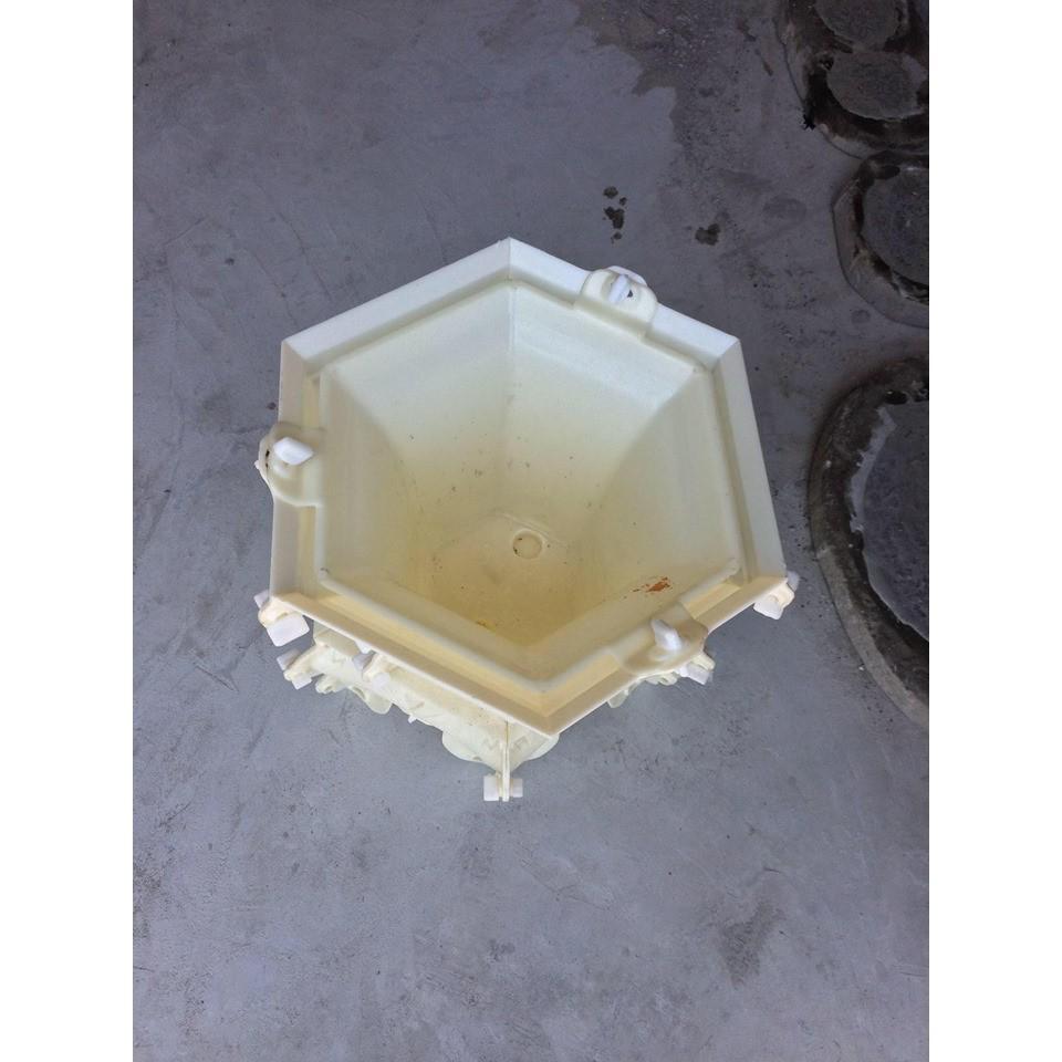 Khuôn đúc chậu lục giác 31cm