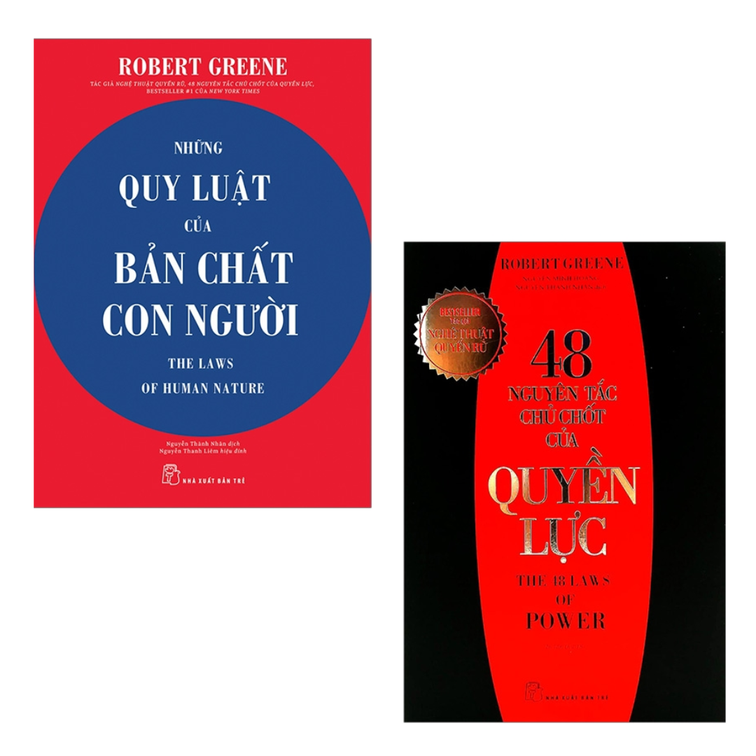 Combo 2 Cuốn: Những Quy Luật Của Bản Chất Con Người+ 48 Nguyên Tắc Chủ Chốt Của Quyền Lực