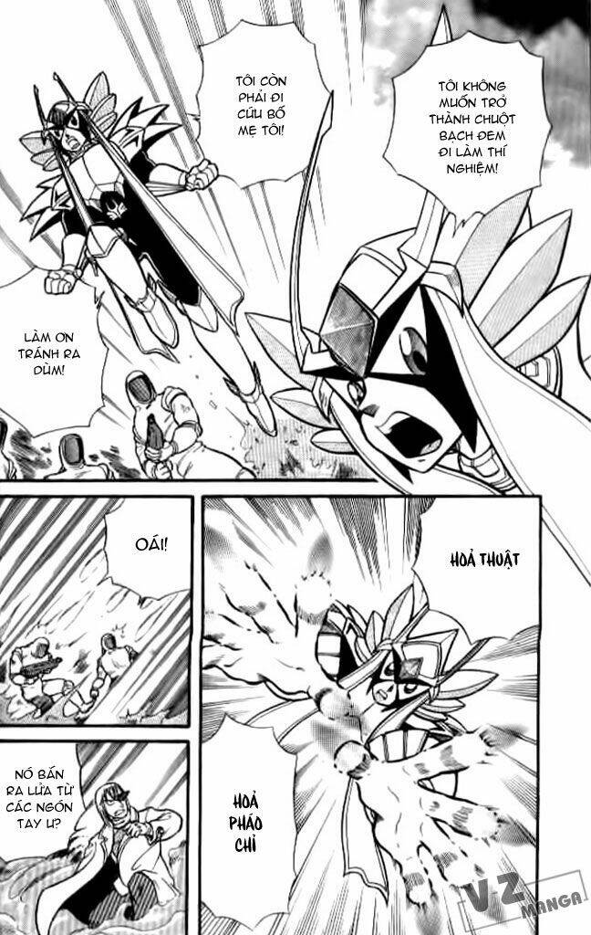 hiệp sĩ giấy - origami fighter chapter 14 11
