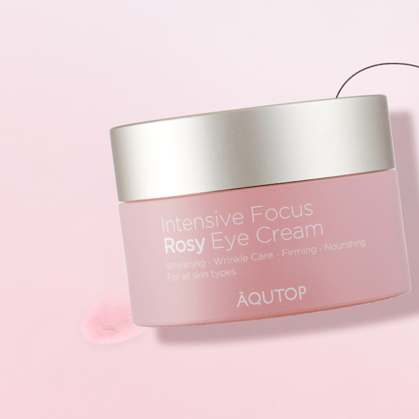 Kem Dưỡng Da Chuyên Sâu Vùng Mắt Chiết Xuất Hoa Hồng Aqutop Intensive Focus Rosy Eye Cream