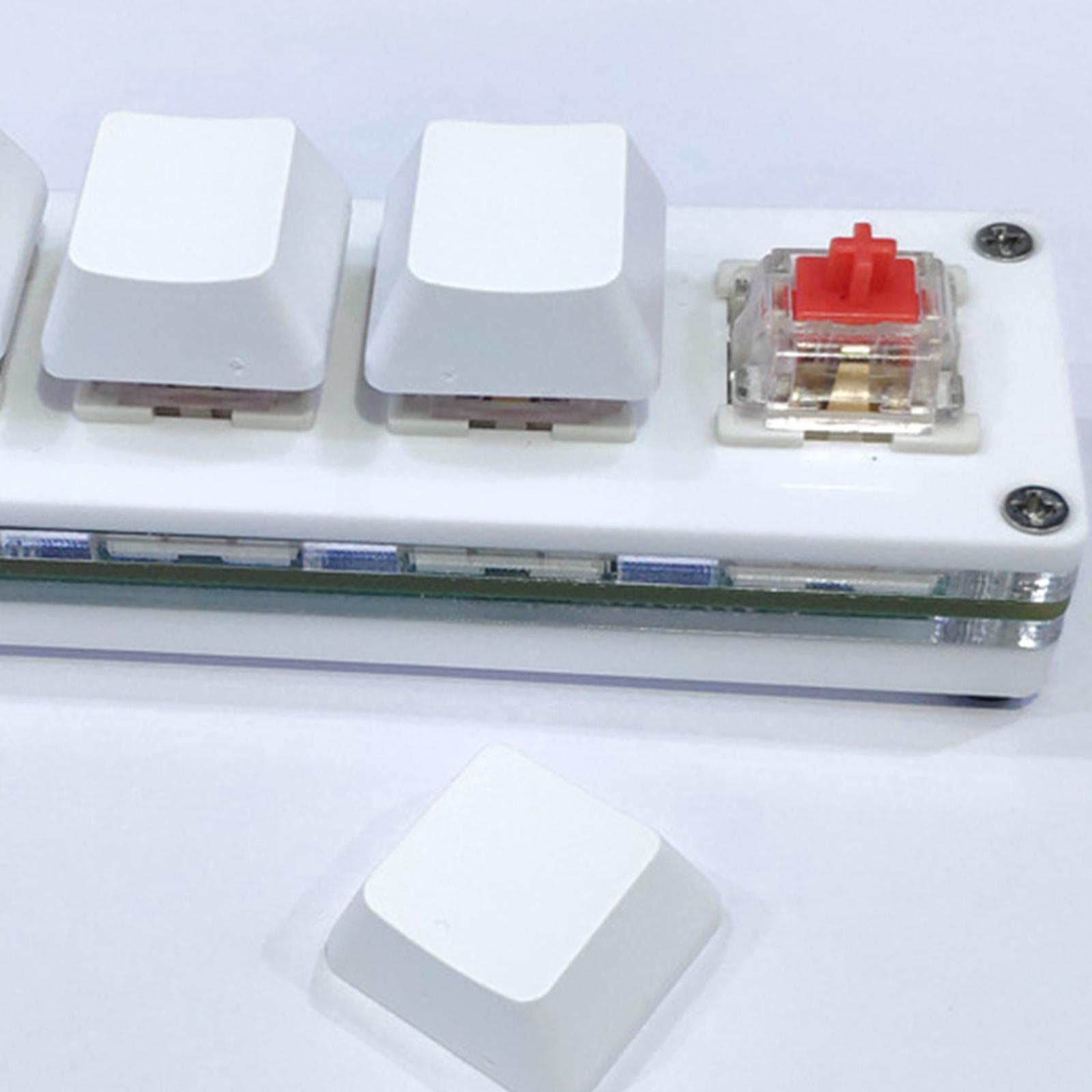 USB Keys Keyboard RGB Mechanical Gaming Keyboard for DIY Gaming , Red Switch