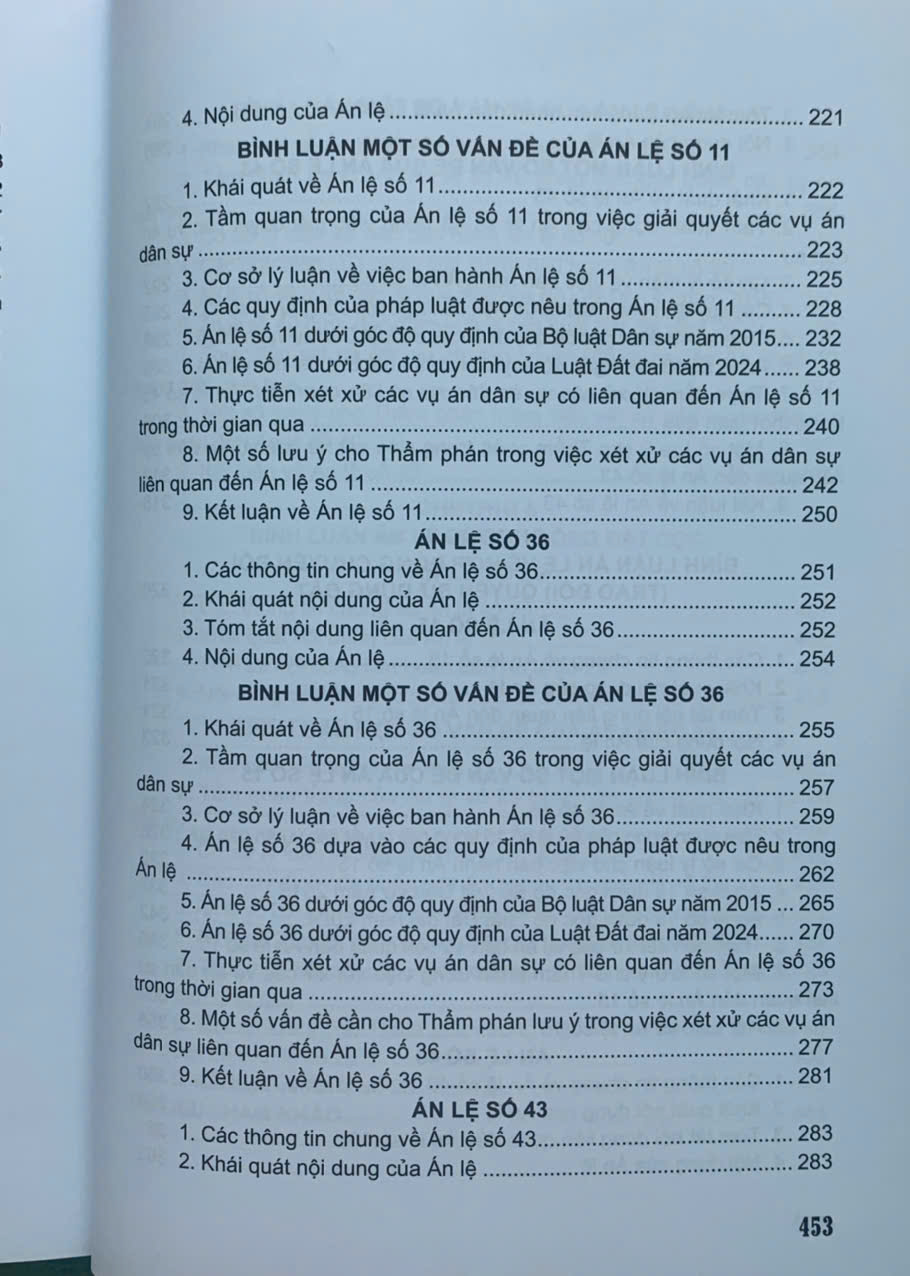 Bình luận các án lệ tranh chấp về đất đai – Góc nhìn từ thực tiễn xét xử của Thẩm phán (tập 1 và 2)