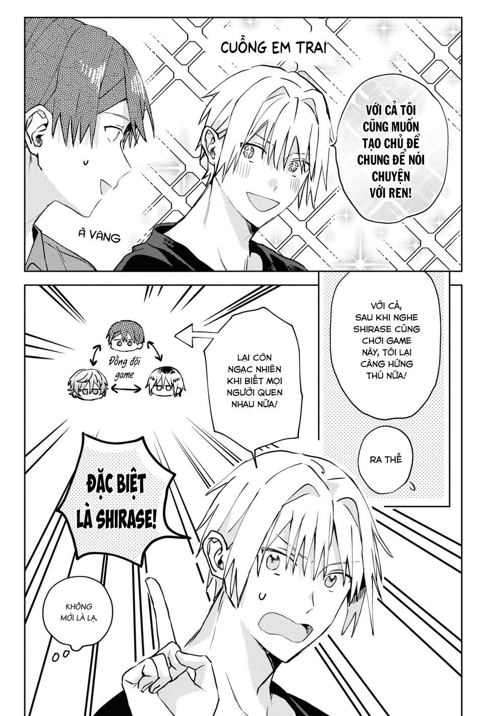 đồng đội game online, té là ngài sếp khó tính chapter 21 11