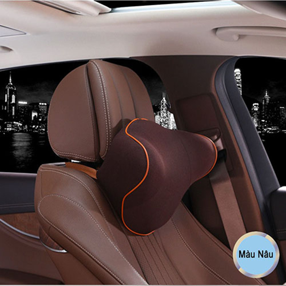 Gối tựa đầu ô tô ,Gối tựa đầu xe hơi cao cấp,hoàn toàn từ cao su non thiên nhiên ,siêu êm,siêu đàn hồi,không mùi cao su,không biến dạng khi sử dụng-BGTĐ06