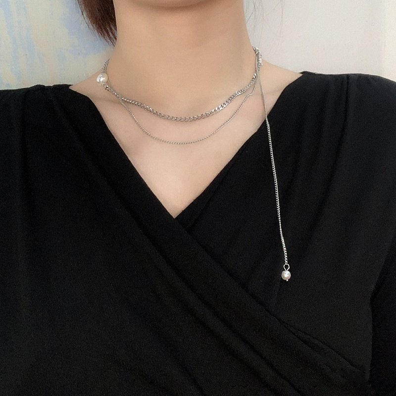 Dây chuyền vòng cổ nam nữ titan không gỉ nhiều mẫu