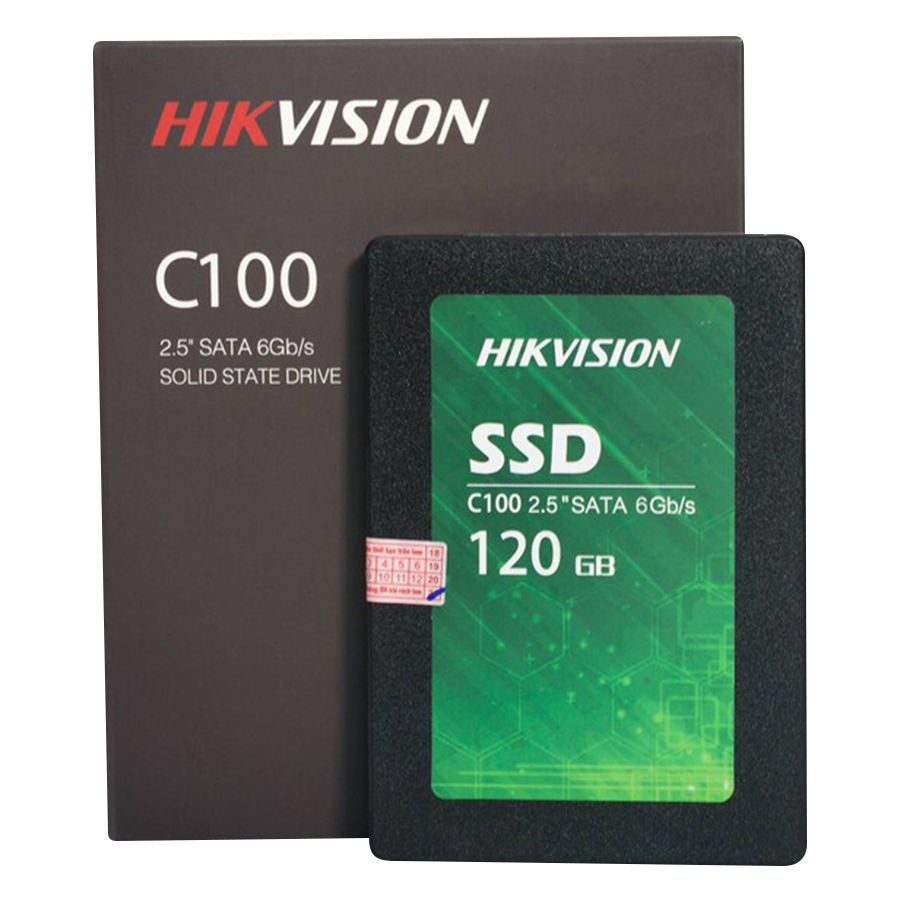 Ổ Cứng SSD HIKVISION C100 120GB Sata III - Hàng Chính Hãng