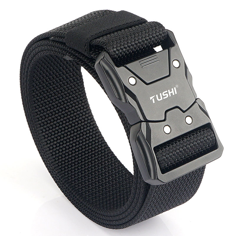 Thắt lưng lính, thắt lưng nam, thắt lưng vải bố mặt thép Arm-1255